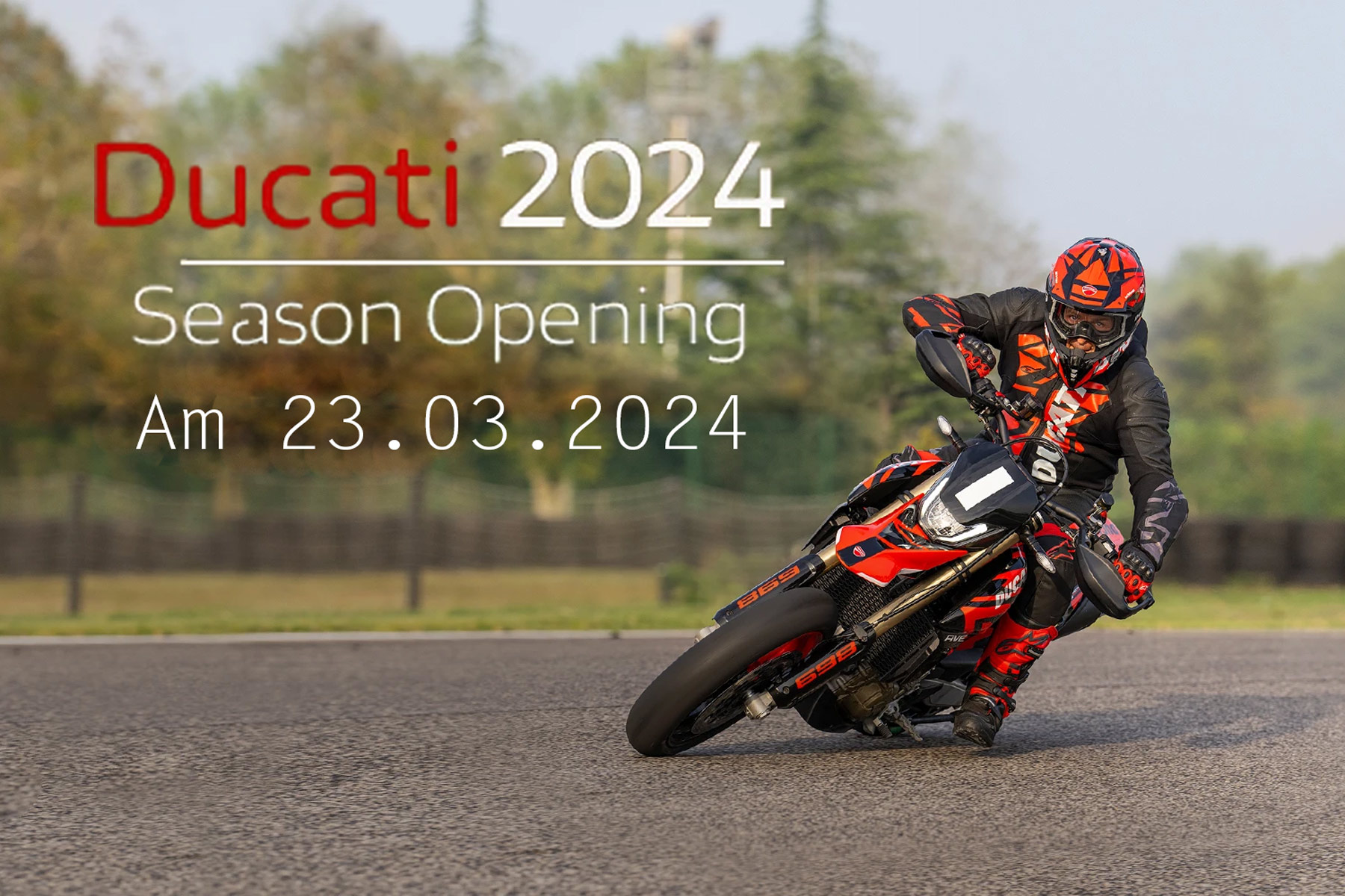 Ducati Saisonstart am 23.03.2024 bei Nebl